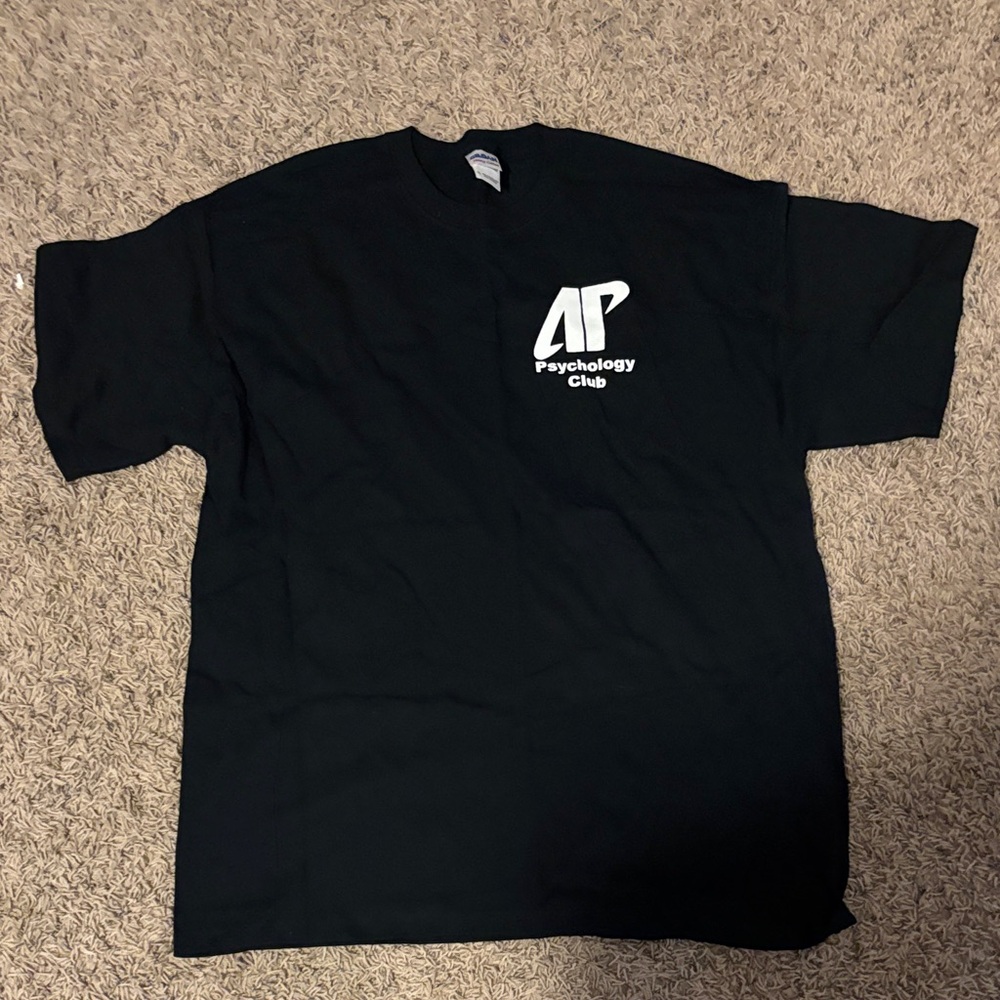 Gildan Black Short Sleeve Tee with Logo